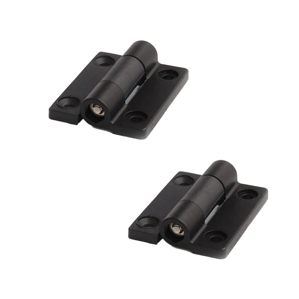 2PCS Pre-Drilled Adjustable Torque Hinge with Silent Damping and Full-Range Stop Positioning for Home Projects