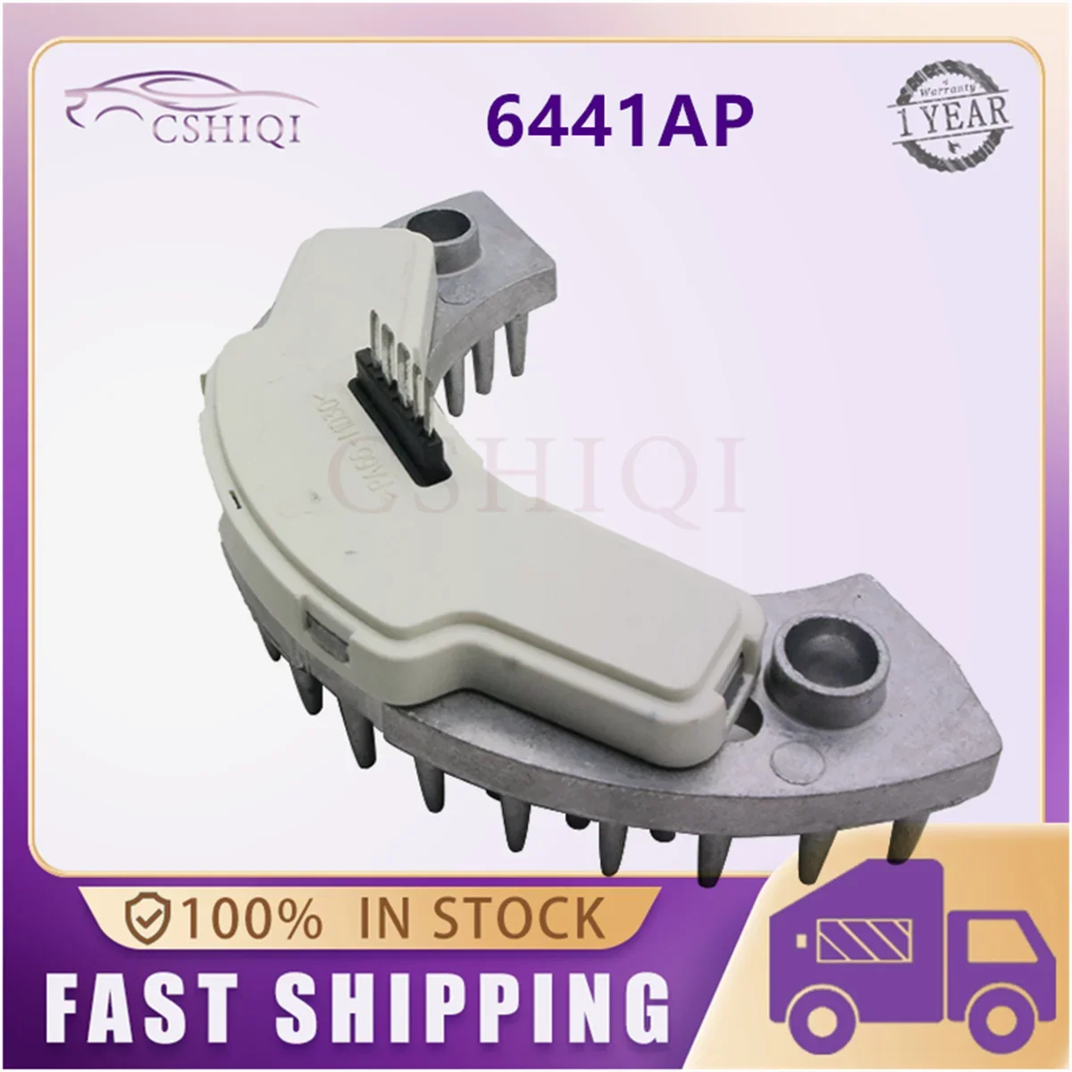6441AP Heater Blower Fan Resistor Motor For PEUGEOT 206 307 CC SW Citroen Picasso Xsara Auto Parts 6441.AP 6441.AL 9140010283