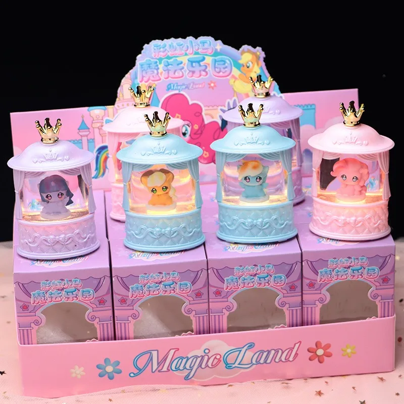 

My Little Pony Anime Rainbow Pony Magic Park Cute Luminous Night Light Desktop Decoration Crafts Ornament Birthday Gift