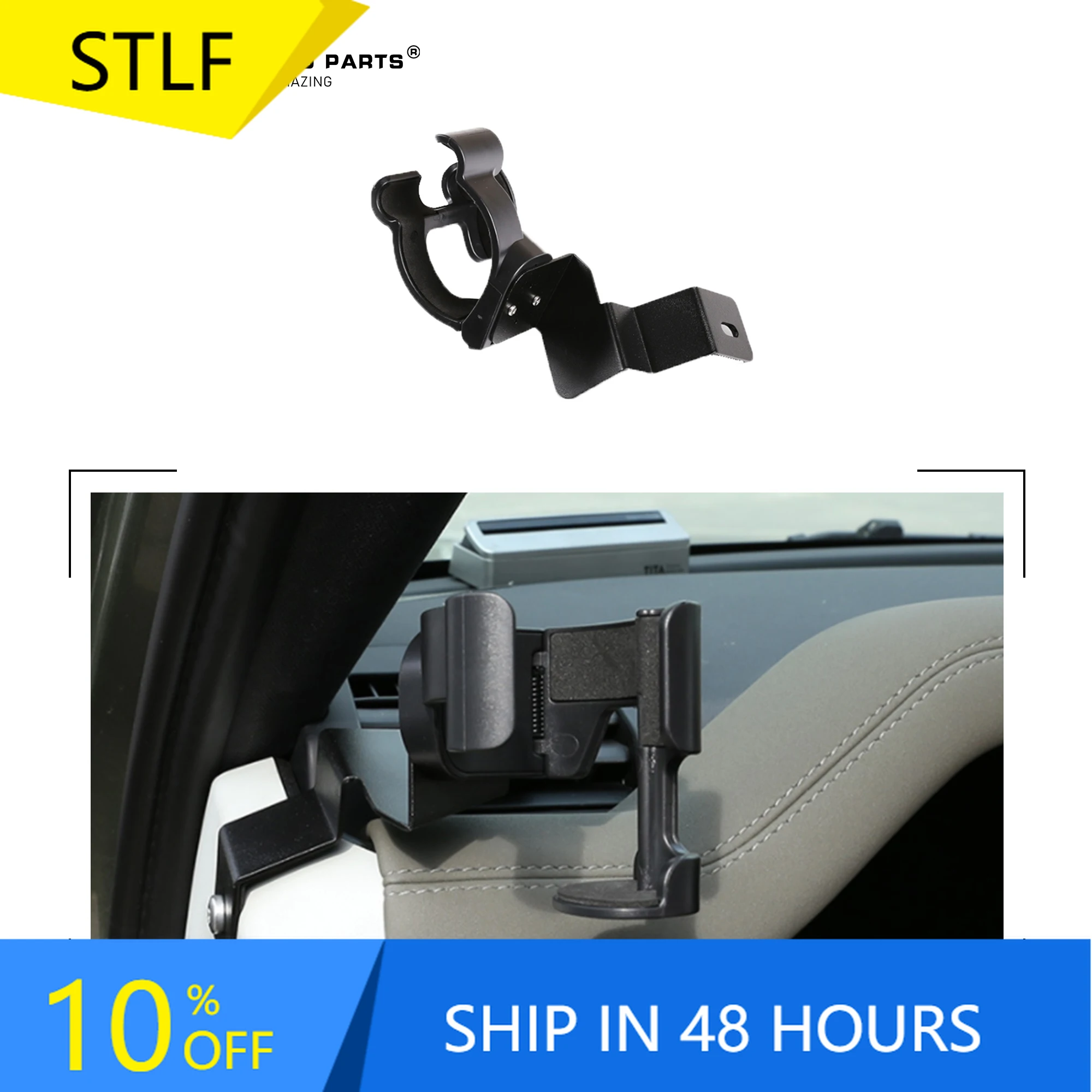 Universal 360 ajustável console carro montar suportes do telefone móvel para land rover defender 90 110 130