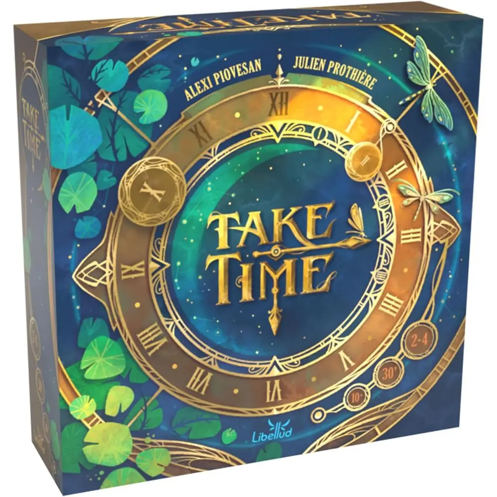 

Asee Take Time Board Game - Cooperative Puzzle & Strategy Game with 40 Unique Challenges, amily un or Kids & Adults, Ages 10+, 1