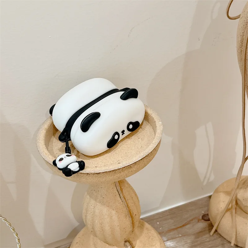 

Cartoon Capybara Panda Airpods Pro 1 2 3 4 Case Shockproof Charging Box Cover Lovely Earphone Protective Funda
