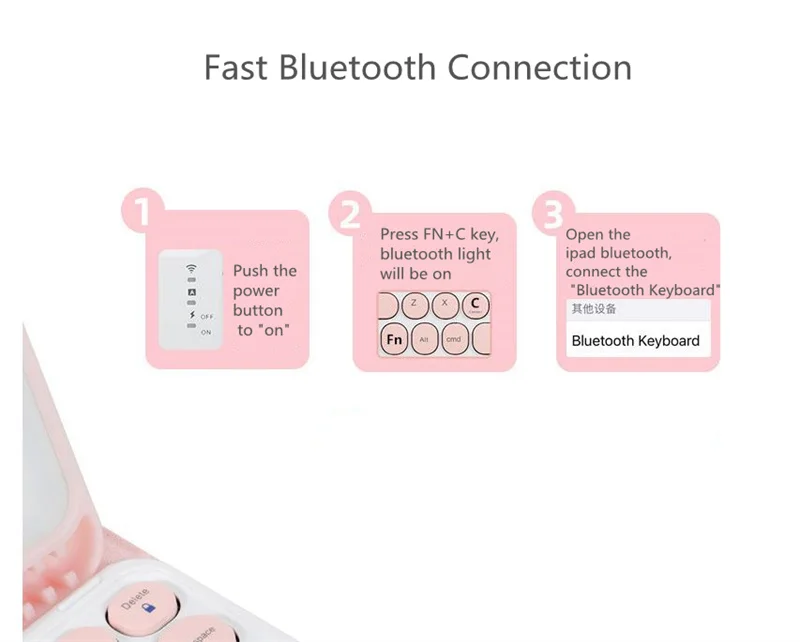 Imagem -06 - Estojo de Teclado e Mouse de Atração Magnética Mudo Recarregável sem Fio Bluetooth Combos para Ipad 10 Air Mini Pro Novo