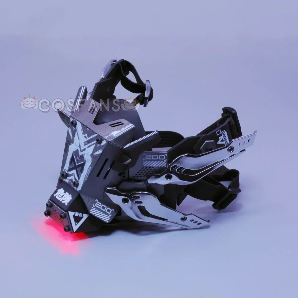 Masque de Commandeur Cyberpunk Mg, Beau Vent Dulfonctionnel, Accessoire de Cosplay, Collection d'Équipement de Sauna d'Acteur Prédateur, Jouets pour Garçons, Cadeau