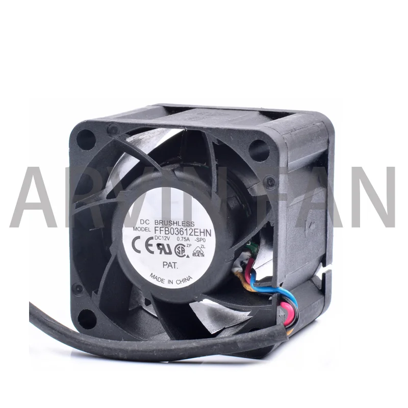 Ventilador de refrigeración Original FFB03612EHN, interruptor de 4 líneas, fuente de alimentación de servidor, 3,6 cm, 3628, 12V, 0.75A