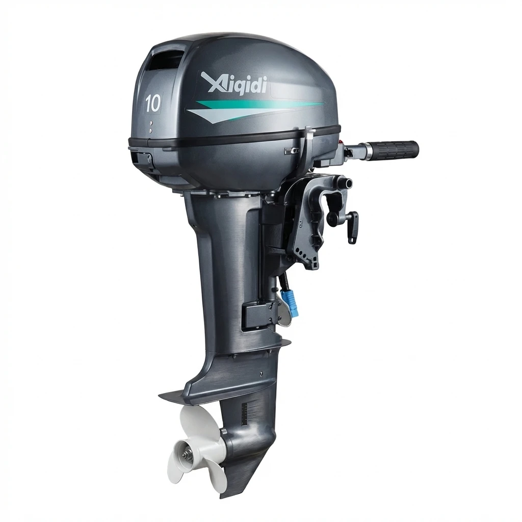 AIQIDI 10HP 72V Electric Boat Motors Water Cooled Motor 7.3KW Tiller/remote Control Outboard Engine Long/Short Shaft Boat Motor