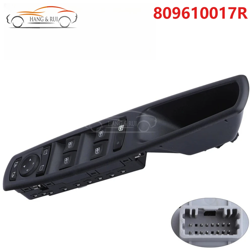

809610017R для Renault Grand Scenic 3 MK3 2009-2013, передний левый главный переключатель управления стеклоподъемником водителя, кнопка стекла