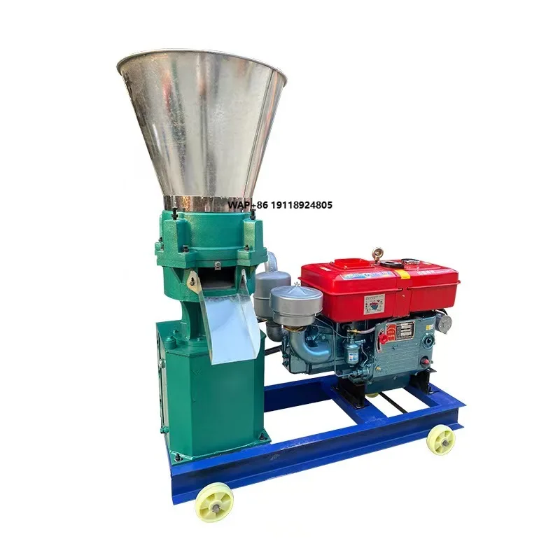 

Hot Selling Engine Farm Animal Feed Pellet Machine/Large Bird Feed Pellet Machine/Pet Food Processor