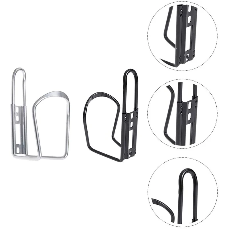 2Pcs MTB Bicycle Bottle Holder Aluminum Alloy Mountain Bicycle Water Cup Cages Cycling Drink Racks for Outdoor Sports image 5
