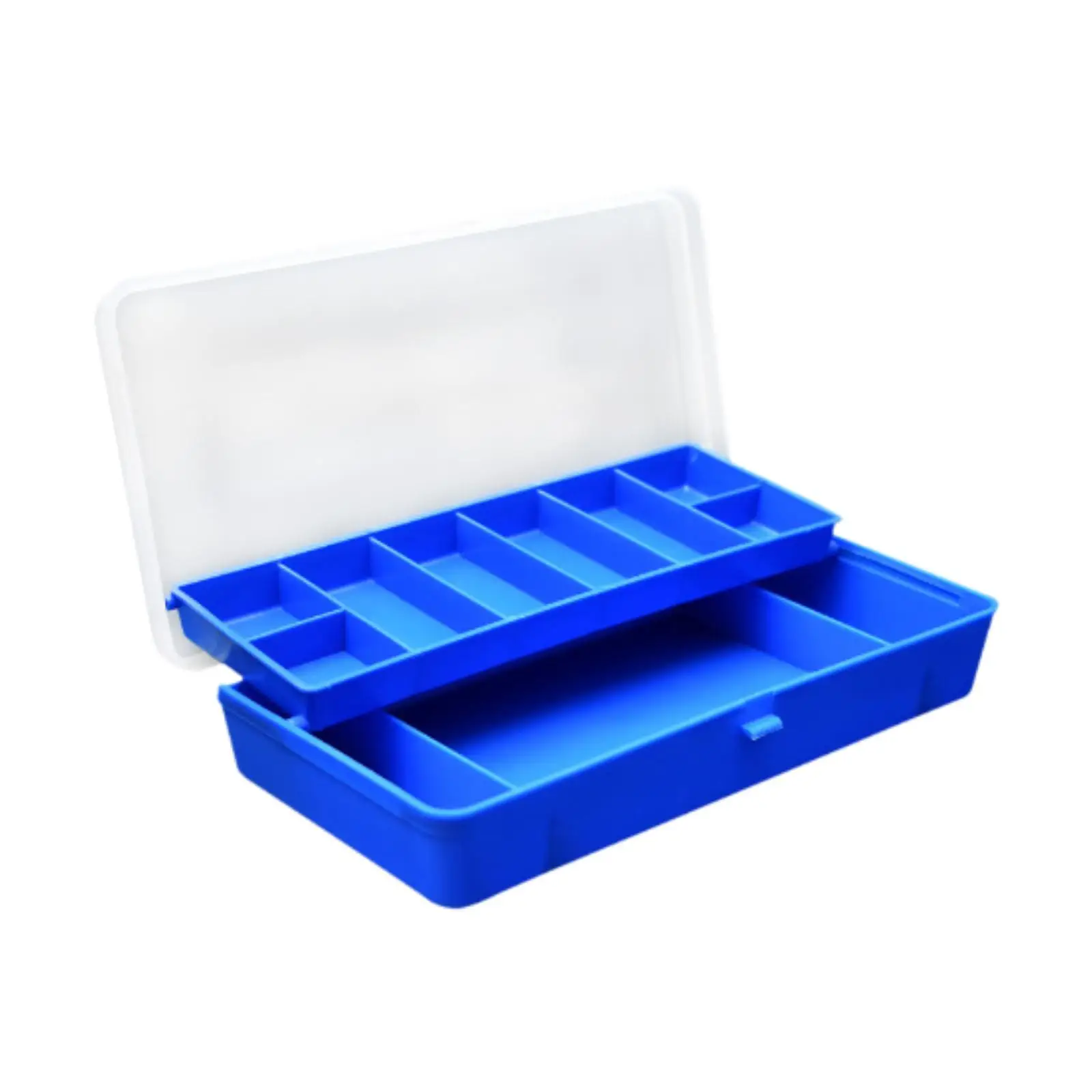 Fishing Tackle Box Portable Container Clip Design Easy to Clean Fish Hooks for Fishing Hooks Storage Tackle Box Box