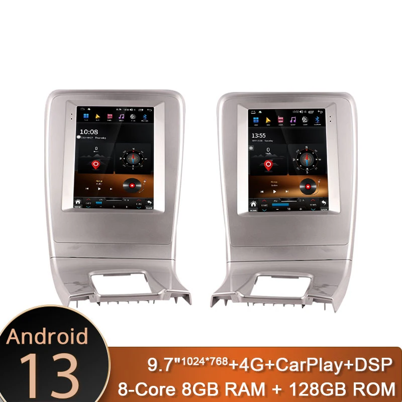 8G+128G Android 13 Car Multimedia Player For Volvo S60 V60 2011 - 2020 GPS Navigation Video Car Radio Stereo DSP Carplay 9.7