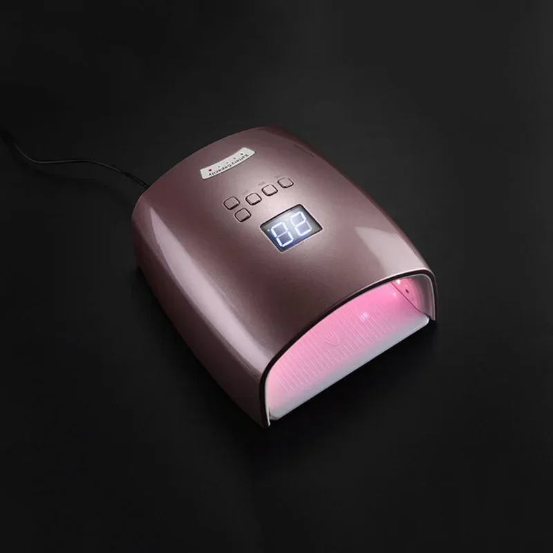 Lampada per unghie ricaricabile alimentata a batteria da 48 W Lampada per asciugatrice per manicure senza fili Luce a LED per unghie Lampada LED UV per unghie wireless