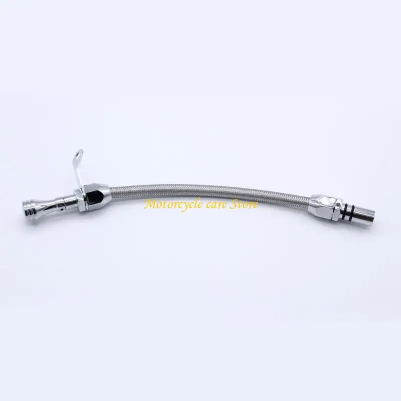U75F Durable Transmission Dipstick Stainless Braided Flexible Dipstick Lightweight Corrosion Resistance for GM 700R4