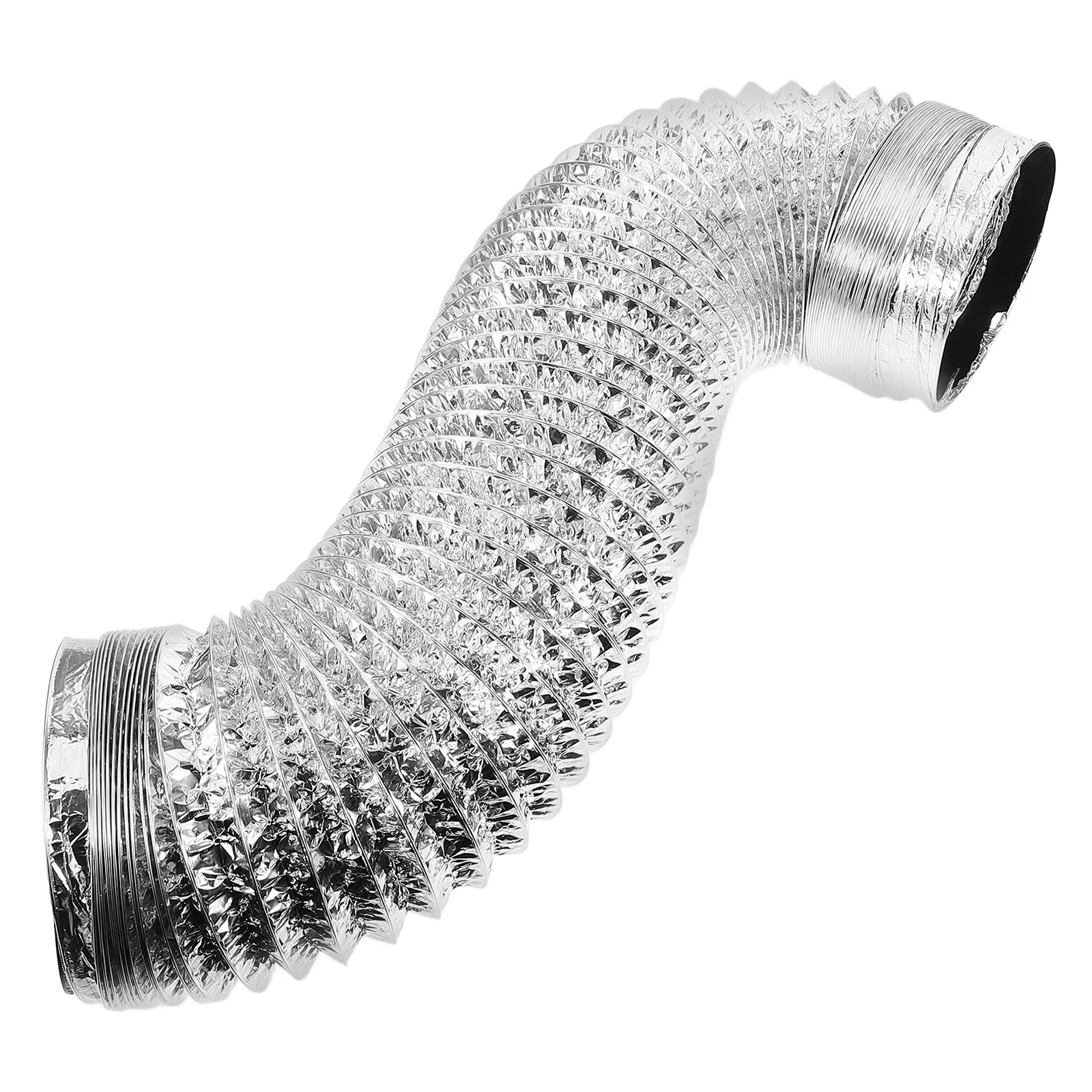 Exhaust Pipe Hose for Stove Chimney Metal Flue Drying Tube Heating Aluminum Foil Vent Range Hood Air