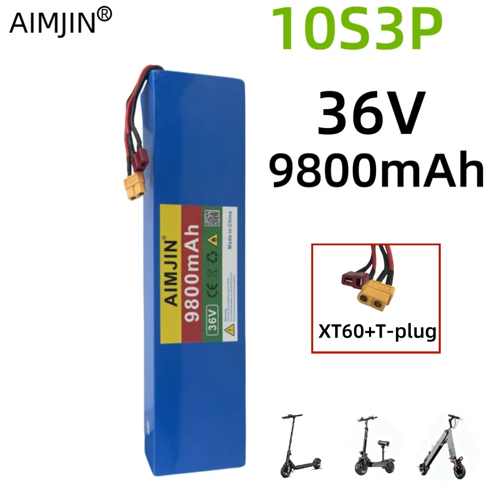 

36V 9800MAH 10S3P 18650 suitable for Joyor Y1 x1 F3 A3 electric scooter battery