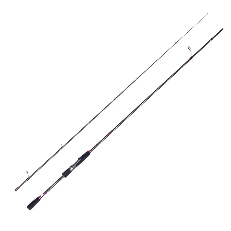 

2.46m 8'1" 2 Sections Rock Fish Fishing Rods Custom Carbon Fiber Fishing Rod