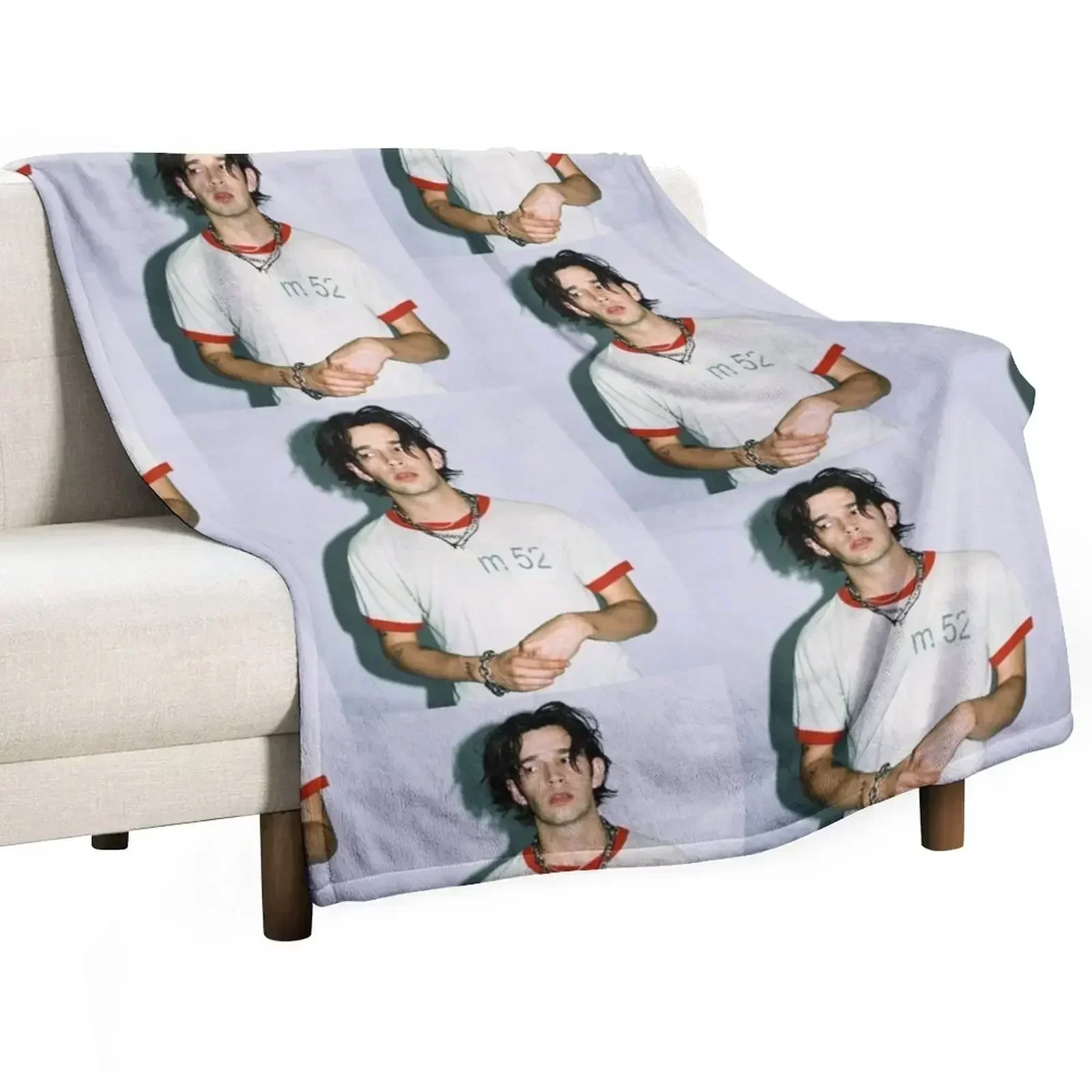 

Matty Healy Throw Blanket Camping Blankets Sofas Of Decoration Cute Blankets