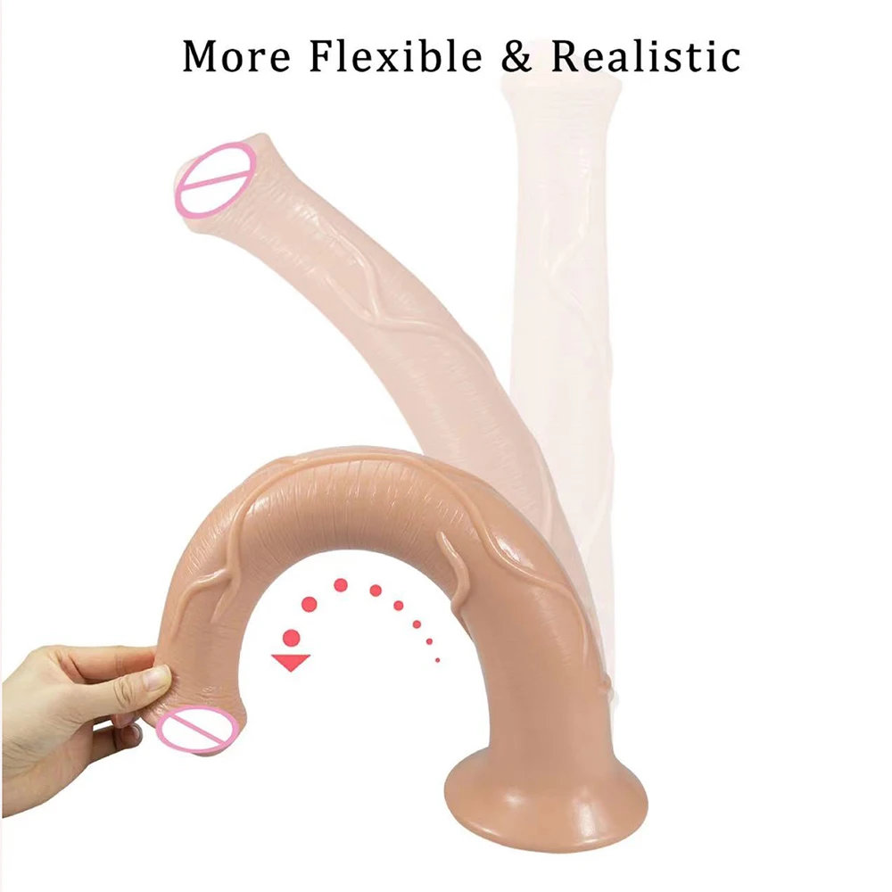 Huge Dilldo Horse Phallus Animal Penis For Women Men Adult 18 Sextoy​ Female Masturbator Suction Cup Anal Plug Butt Plug Sexshop