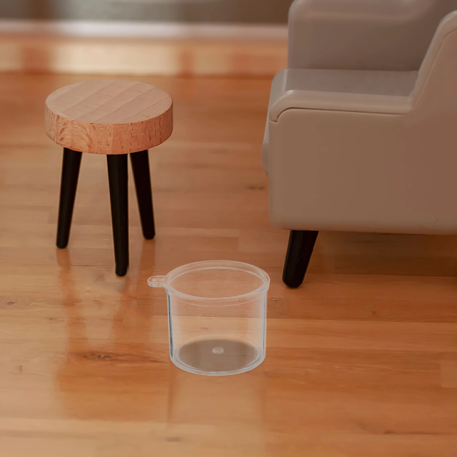 

20pcs Diy Mini Ice Cream Cup Kit Creative Miniature Mousse Cups Reusable Plastic Tiny Dessert Glasses Dollhouse Kitchen Decor