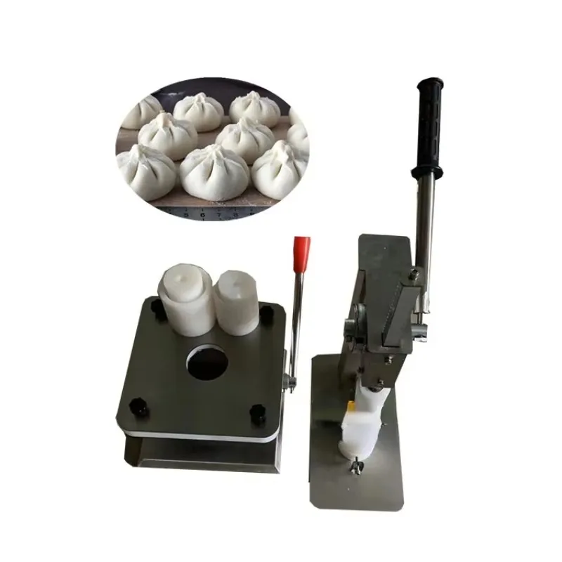 Tienda de pan baozi, herramienta para hacer comida, máquina bao zi, relleno de bollos, máquina de embalaje mini