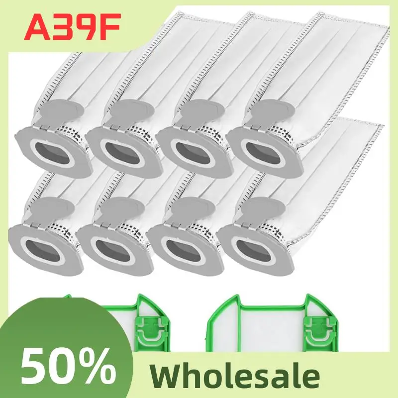 أكياس المكنسة الكهربائية لـ Vorwerk Kobold VK7 FP7، 8 أكياس فلتر بديلة ومرشحين لمكنسة Kobold FP7 اللاسلكية