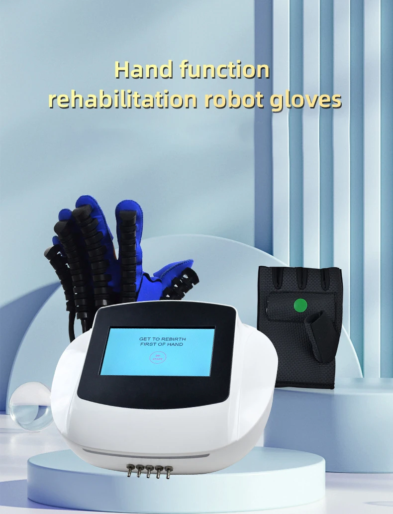 NEWGAGA Training Equipment Heated Rehabilitation Robot Gloves Stroke Exercise Finger Hand Function Workout Recovery Tool