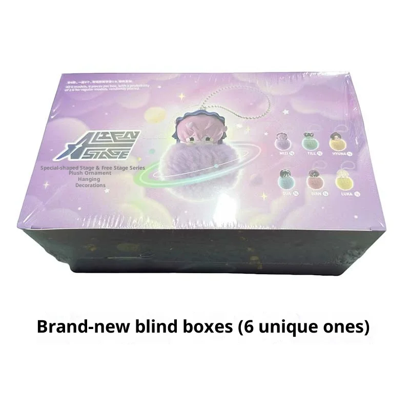Kawaii حقيقية الغريبة المرحلة الحرة المرحلة سلسلة صندوق أعمى إيفان ميزي Sua Till Hyuna صندوق غامض أنيمي الشكل ديكور جمع هدية