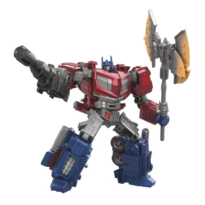 In Stock Hasbro Transformers Classic Toys Gamer Edition SSGE-03 Optimus Prime Action Figure Robot Toy Collectibles Gifts Hobbies view 2