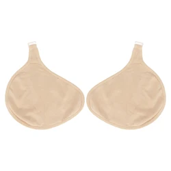 Women Silicone Breast Forms Protective Cover Women Mastectomy Prosthesis Cover Bag Sweat Absorbing Cotton for Fake Boobs