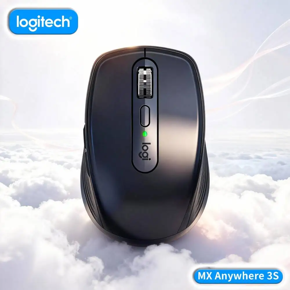 Productivity MX Anywhere 3S - 8000 DPI, MagSpeed Scroll, 3-Device Connect, Perfect for Wine Product Presentation & Office