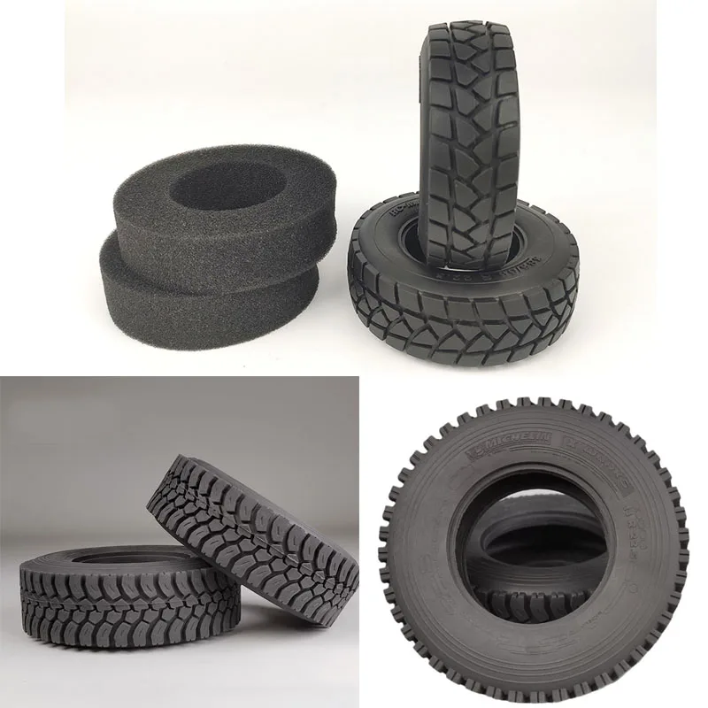 

Premium Rubber Gravel Tread for Mud Terrain Tires for 1/14 Tamiya RC Truck Trailer Tipper Scania 770s Benz Actros Volvo MAN Part