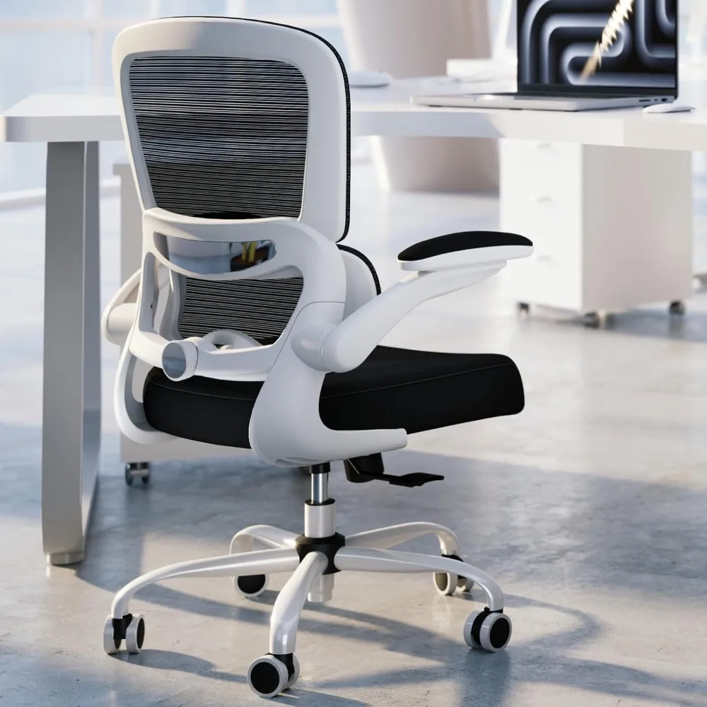 

Office Chair - Ergonomic Desk Chair with Adjustable Lumbar Support, Mesh Computer Chair, Executive Chairs for Home Office Comfor