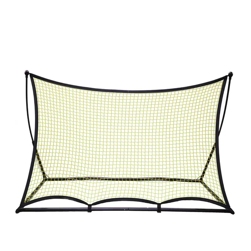 Portable 5ft x 4ft Soccer Rebounder Training Equipment for Individual or Team Soccer Practice Training Net