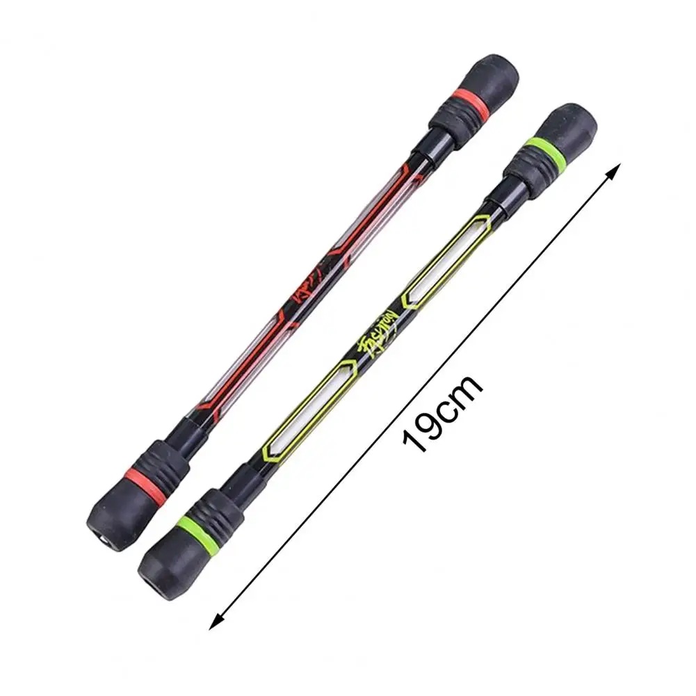 Bolígrafo giratorio de secado rápido para niños, 2 piezas, descompresión, escritura suave, papelería