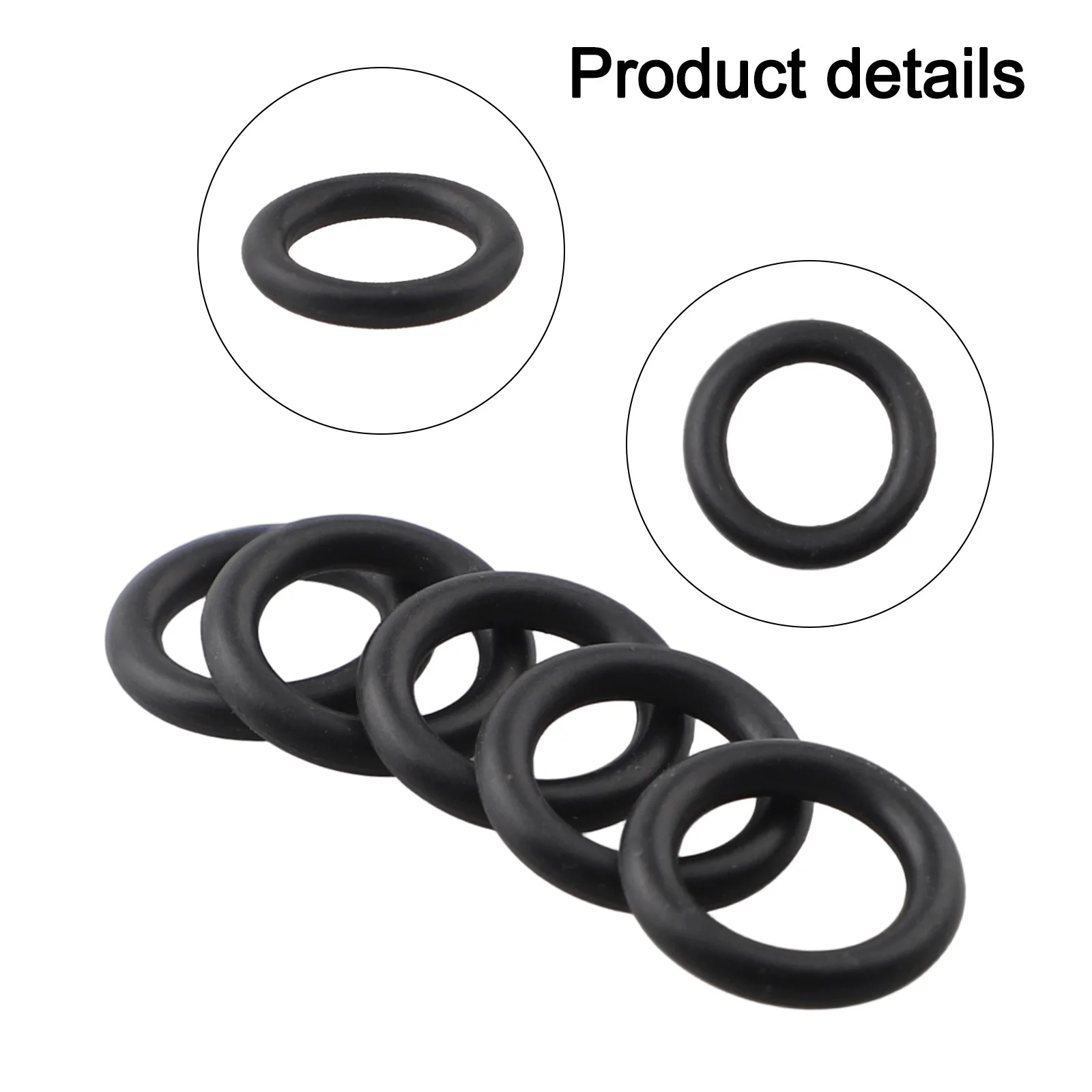 Rubber O-ring Connector Tool 1/4 20PCS Connector Tool M22 O-ring Rubber Hose Package Contents Rubber Long Service Life