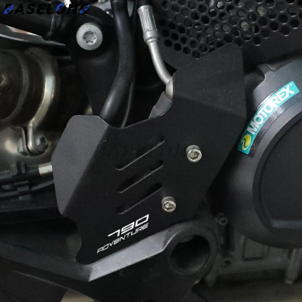 

Motorcycle Accessories Rear Pedal Guard Heel Protective Cover Guard For 790 890 Adventure R S 790 890 ADV 790ADV R/S 2019-2026