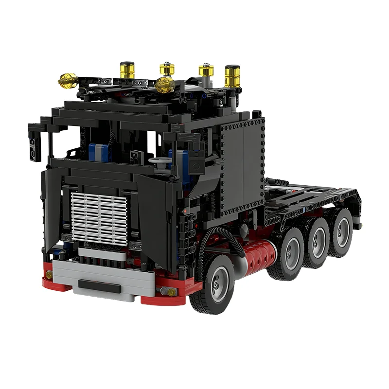 1624 PCS transport Heavy Duty Truck MOC Customize Modular Building Block Creative Design Educational DIY Boys Assembly Toy Gift