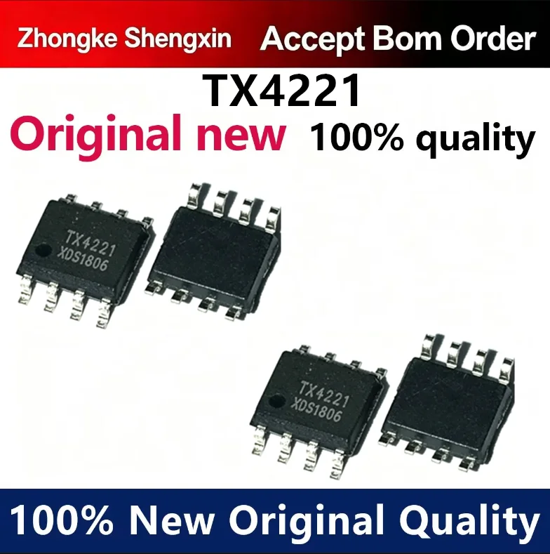 （5pcs-100pcs）Brand new original TX4221 SMT ESOP-8 boost DC-DC power IC chip