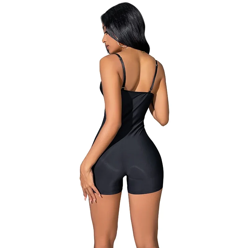 Women Shaping Jumpsuit Adjustable Strap Corset Full Body Shaping Sling Shaped Underwear Lifting Buttocks Shapewear