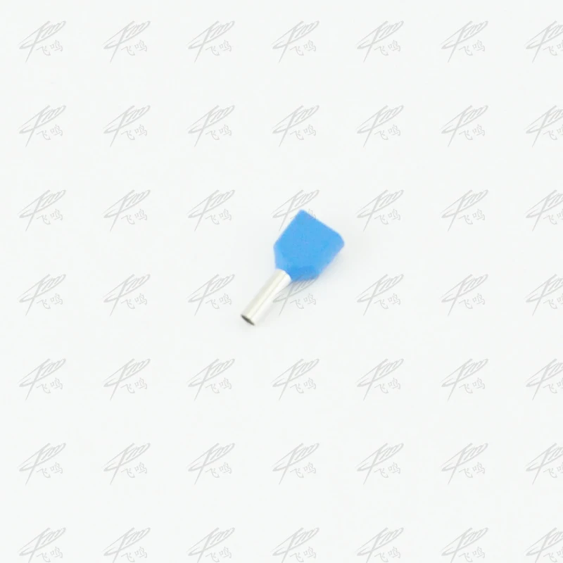 100PCS type double pipe insulated cold-press terminal Needle end Multicolor optional TE0508 1008 7508 1508 2508 2513