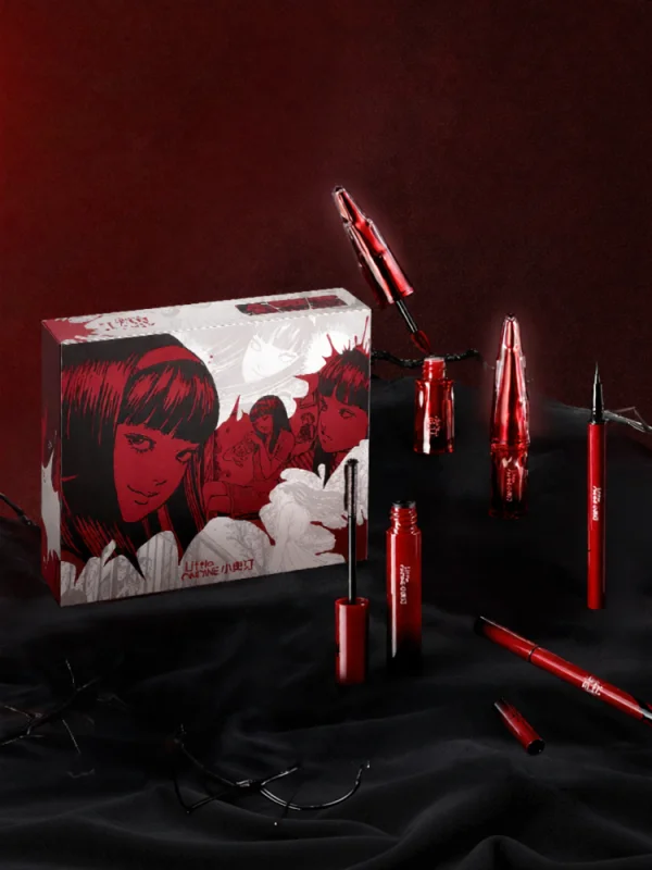 リトル・オンディン・リミテート・ギフトボックス 3Dフローティングシャドウブラッシュパレット リップティント アイライナーペンシル マスカラ ブラッシュ リップスティック メイクアップセット