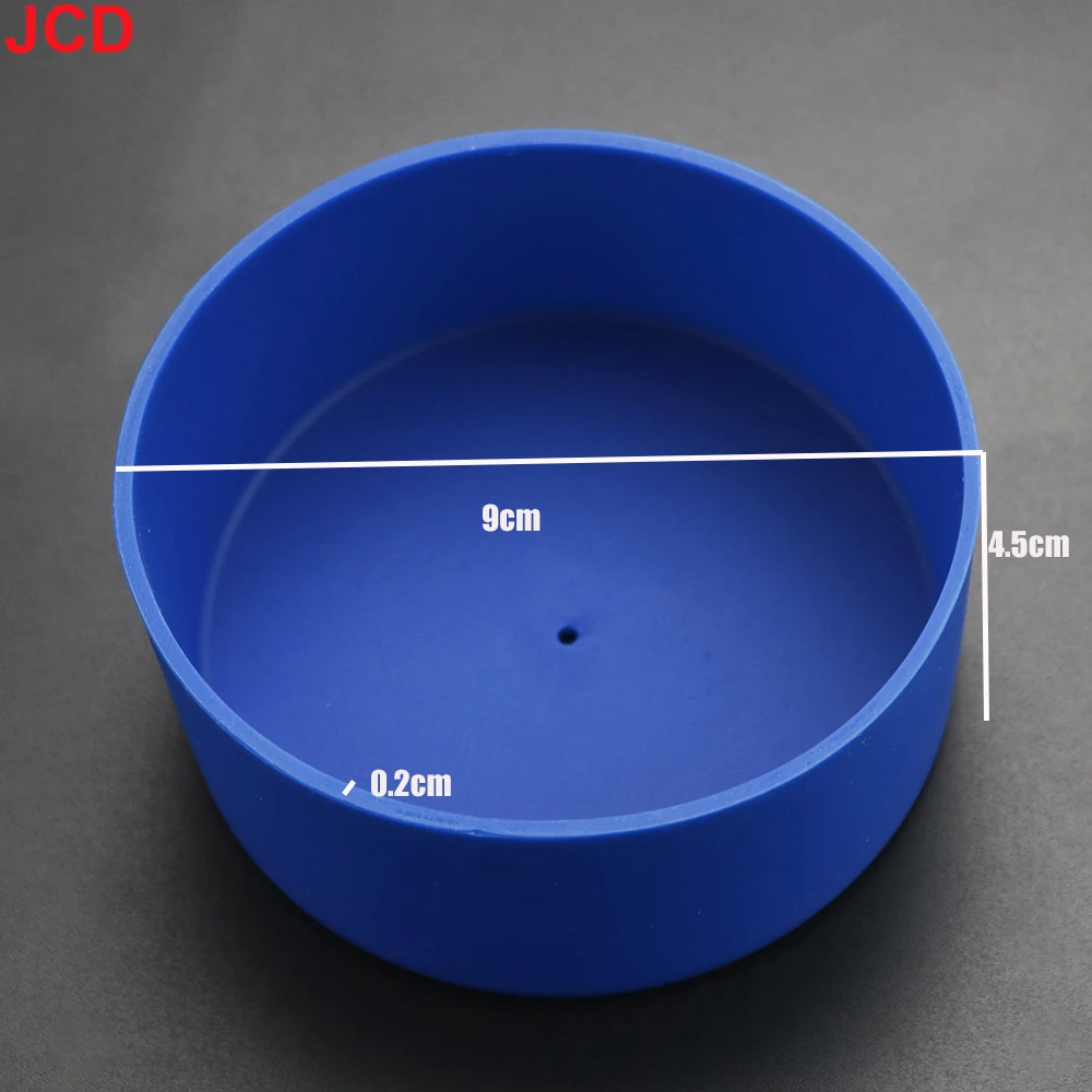 JCD 1pc 9cm For Better Life Soft Silicone Cup Bottom Sheath Protector Sleeve For Glass Water Tea Bottle Anti Damage Accessories view 4