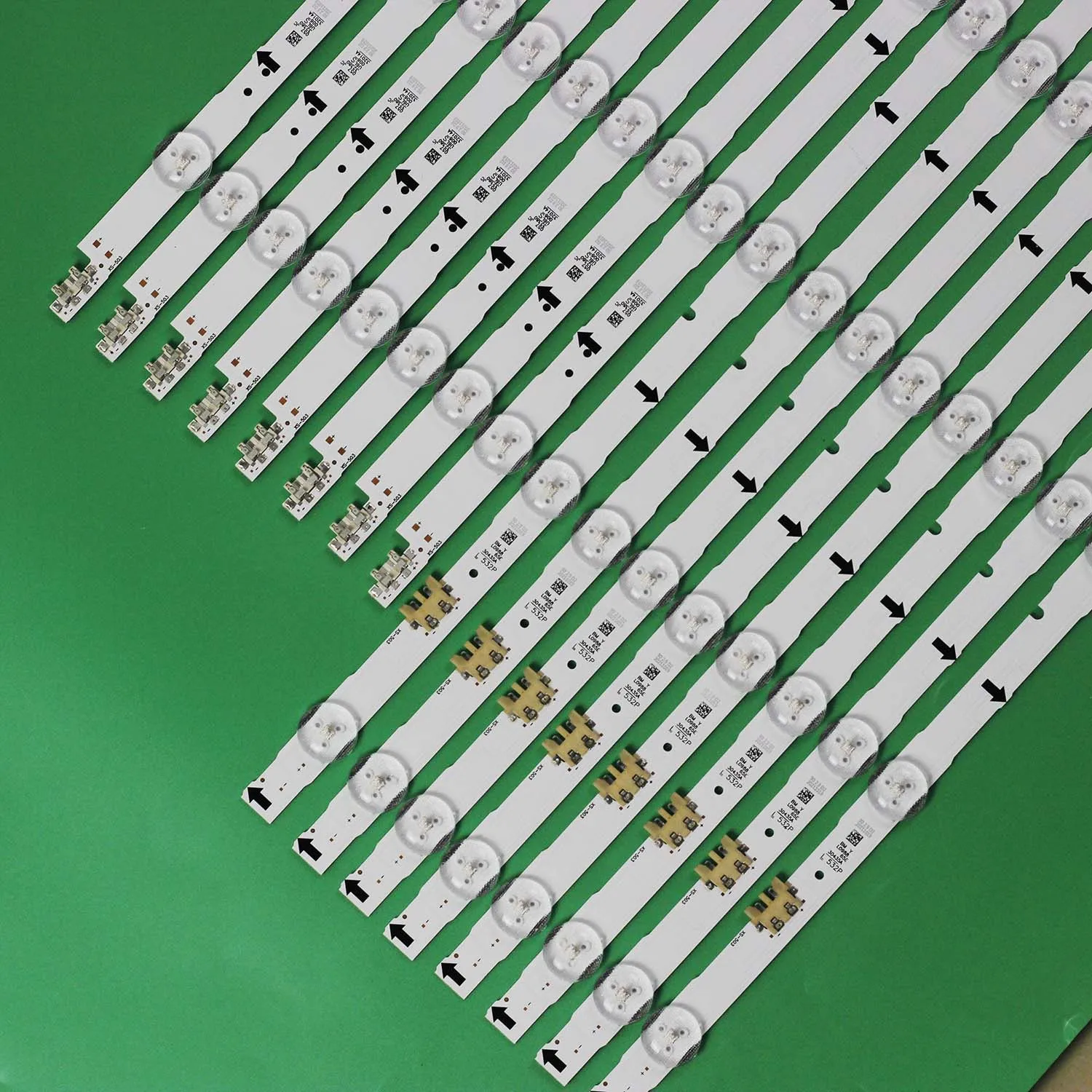 LED Backlight bar strip For SAMSUNG 2014SVS65F 3228 R+L BN96-30435A BN96-30436A UN65H6300 UN65H6350 HG65ND478RF UE65H6400