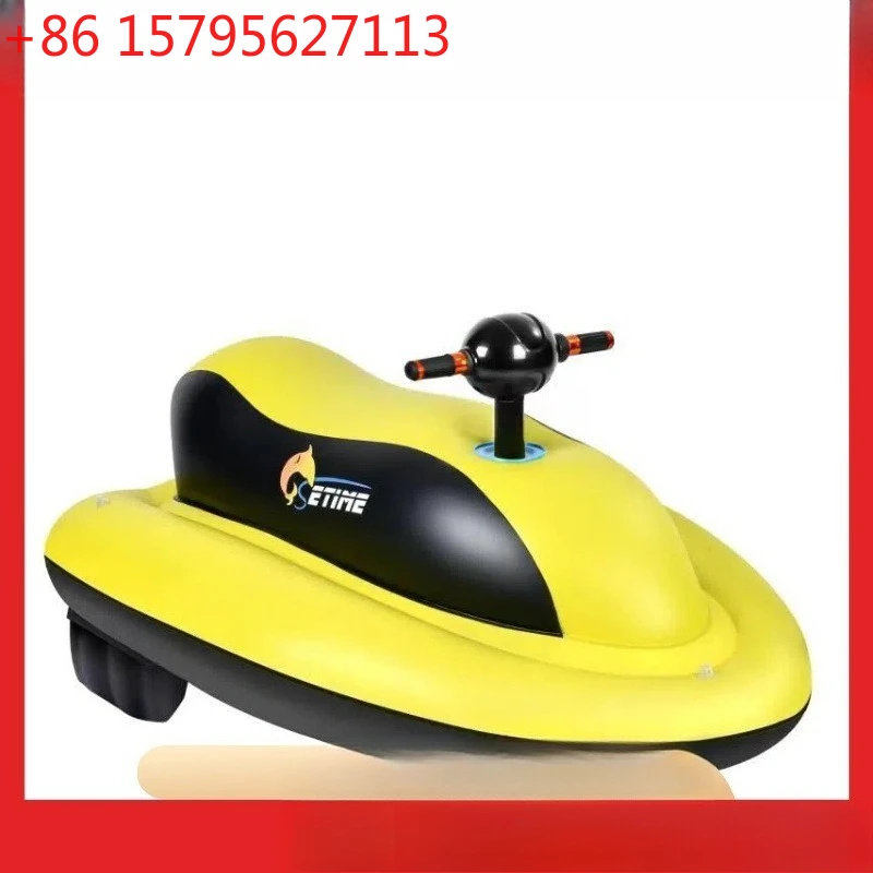 

Утолщенная надувная детская электрическая лодка-мотоцикл с бустером для катания детей
