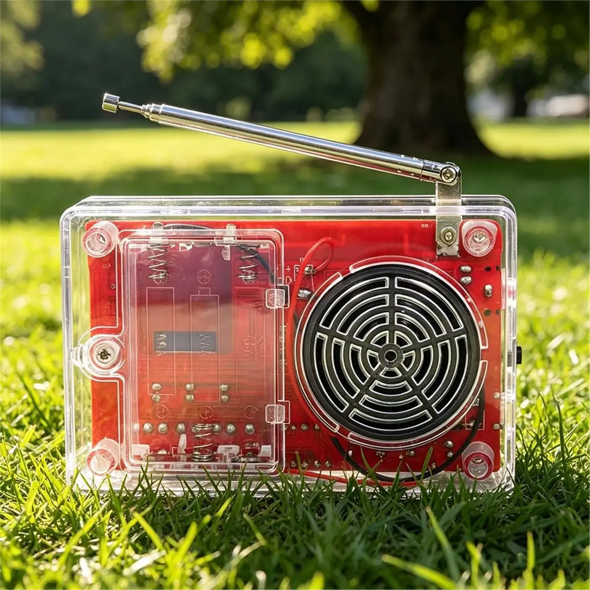 DIY Electronic Kit:Electronics FM Radio for Educational Use Practice,Stereo FM Radio, Electronics DIY Soldering Project
