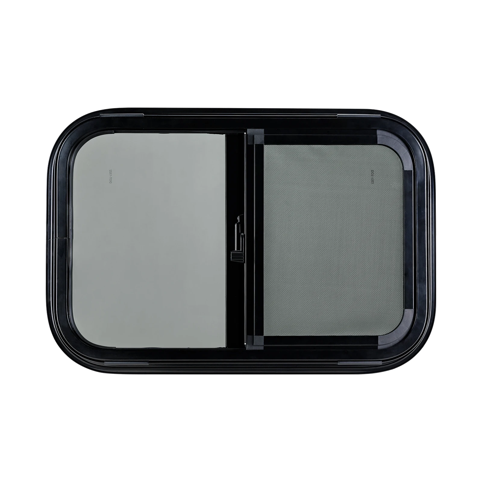RV Caravan Camping Sliding Window R76 Aluminum Alloy DOT/E-Mark Certified Durable Customization Available Horizontal Slider