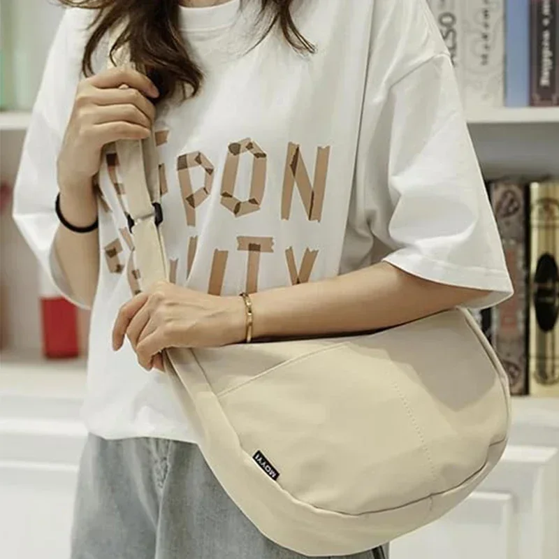 e-BLLYF003 Crescent Bag Crossbody HOBO Dumpling Half Moon Bag for Women Sash Bags for Everyday Casual