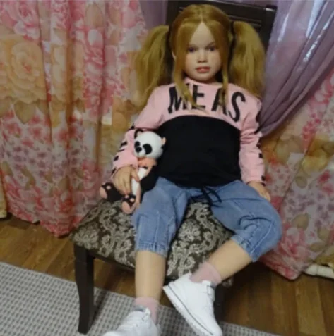 DLS 44inch Pretty Girl Gabriella Reborn Doll Toddler Fully assembled  Realistic Rooted Hair Toy
