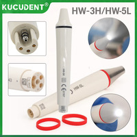 1Pc Dental Ultrasonic Piezo Scaler Handpiece LED Light HW-5L Fit EMS NSK SATELEC Woodpecker DTE HW-3H Detachable Dentist Tools