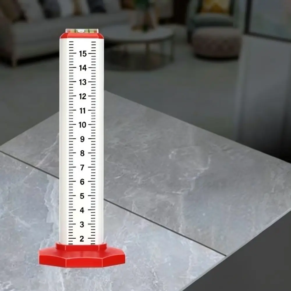 Ceramic Tile Leveling Locator Ruler Construction Manual Tool For Precise Flooring Alignment Height Positioning Adjustment System
